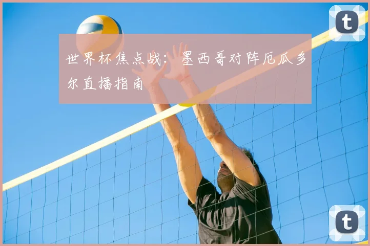 世界杯焦点战:墨西哥对阵厄瓜多尔直播指南